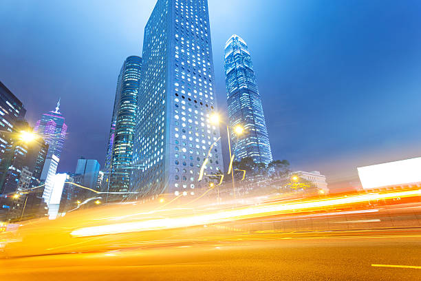 istock traffic through downtown HongKong 487155769