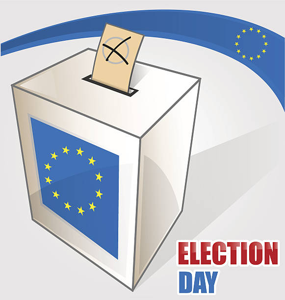 ilustraciones, imágenes clip art, dibujos animados e iconos de stock de elecciones europeas - italy voting politics political party