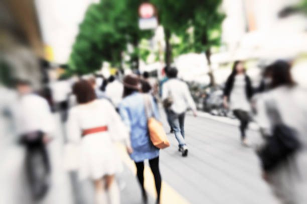 istock Crowd in Tokyo - Japan 487162302