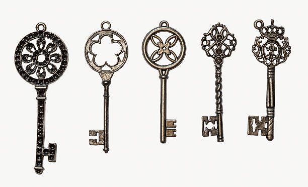 istock Set of decorative keys 487166296