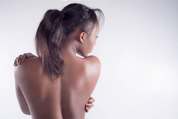 istock Sexy black woman from back 487166932