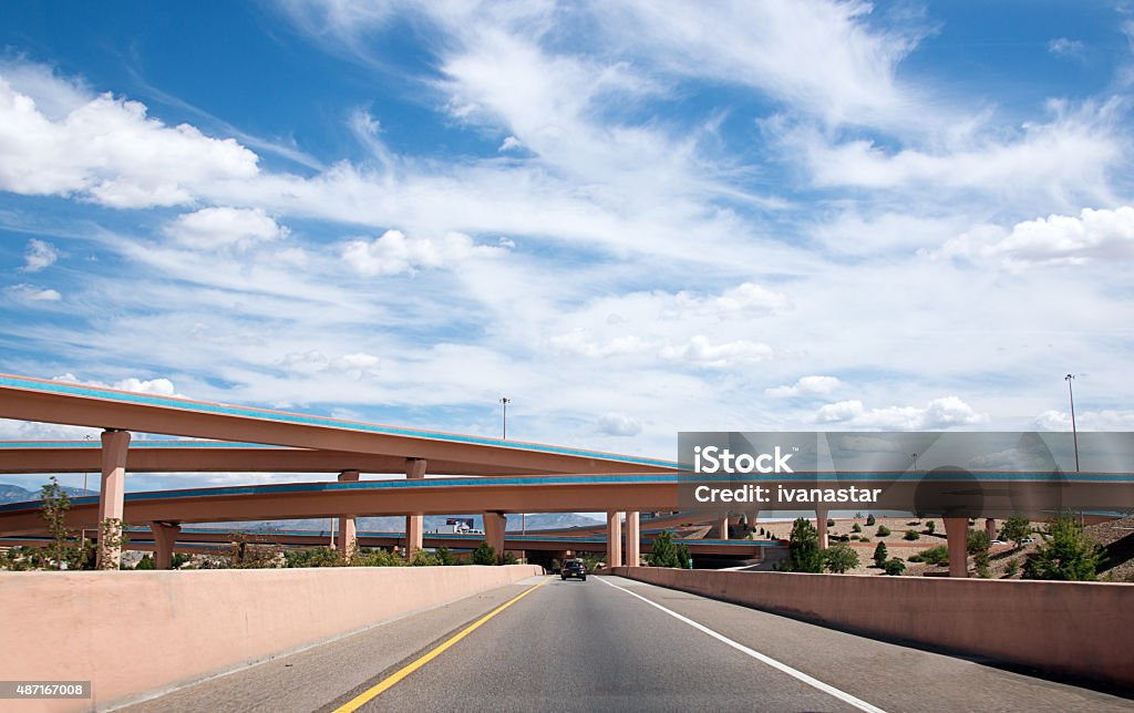 Freeway Stack Complex Stack Freeway Interchange Stock Photo - Download Image Now ...