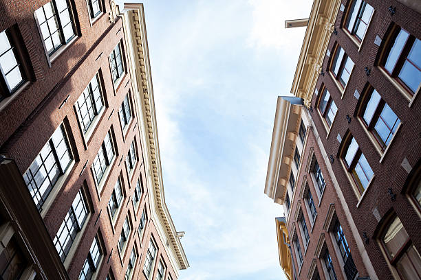 istock Brick facades in Wallen of Amsterdam 487167838
