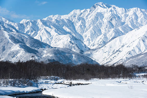 istock Winter moutains with snow. 487168740