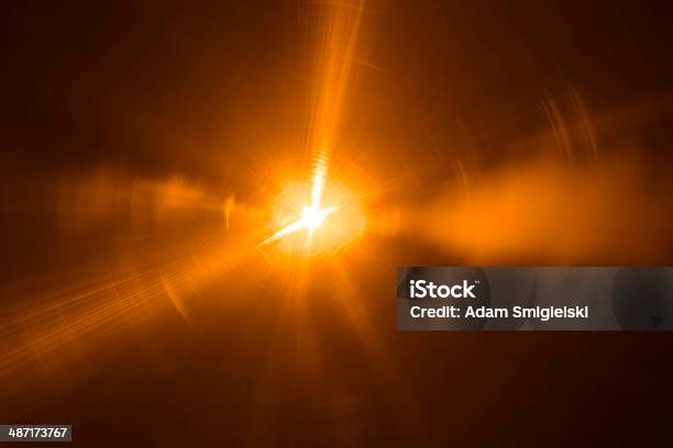 Luce - Fotografie stock e altre immagini di A forma di stella - A forma di stella, Arancione, Astratto