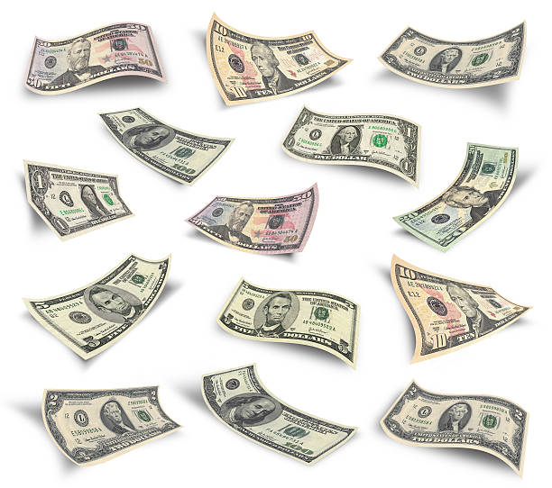 istock Set of dollar bills 487174941