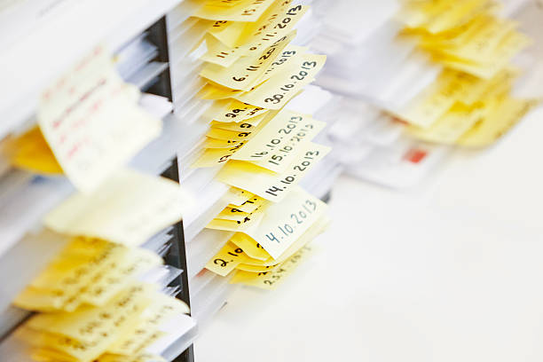 istock Piles of files 487176858