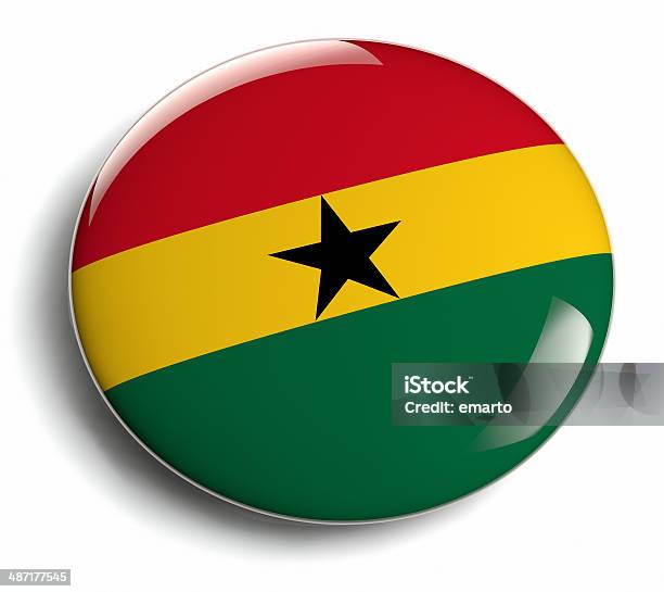República De Ghana Foto de stock y más banco de imágenes de Bandera - Bandera, Botón de campaña política, Botón pulsador