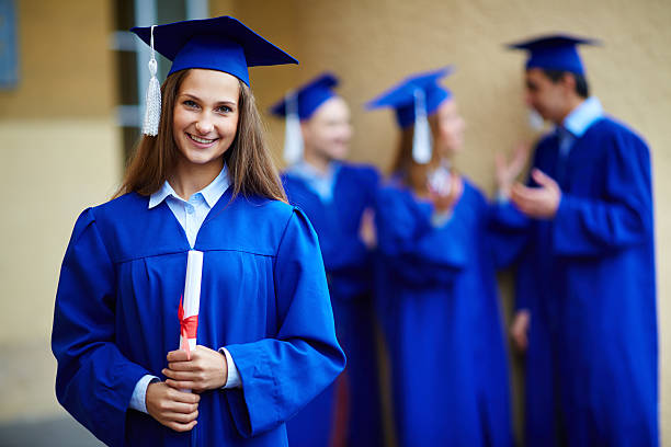 istock Graduation girl 487177855