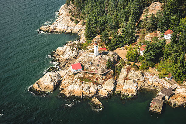 istock Lighthouse on the British Columbia 487178506