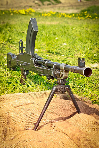 istock Old light machine gun ZB vz. 30 487179181