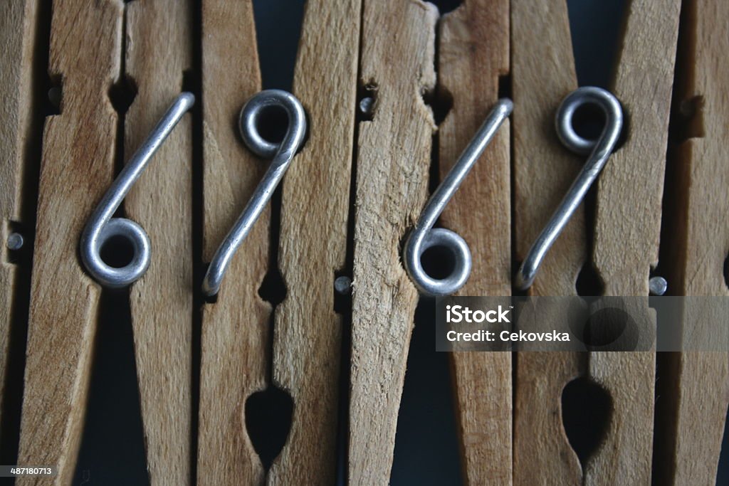 Ropa clavijas - Foto de stock de Fondos libre de derechos