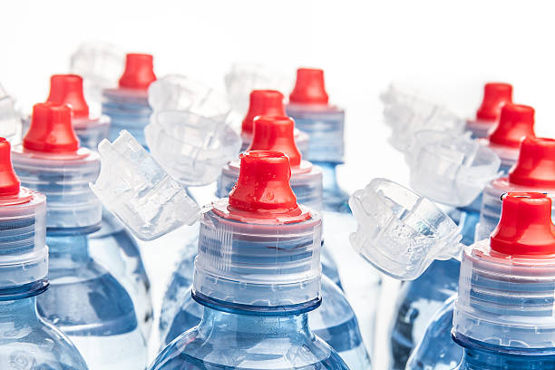 istock Plastic bottle of drinking water isolated on white 487180771