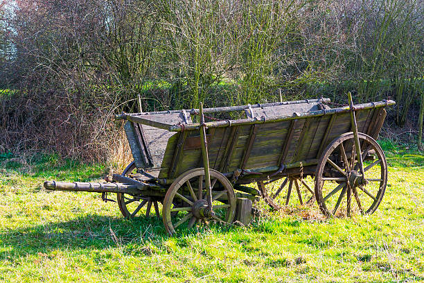 istock old wooden cart 487185334