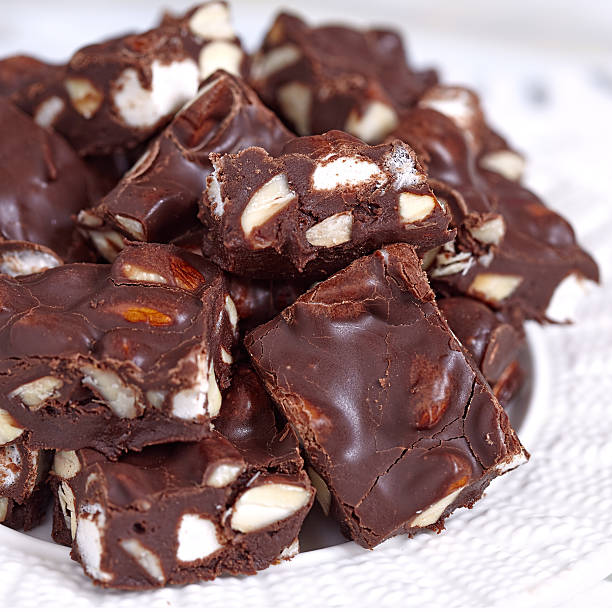 istock Rocky road fudge 487194484
