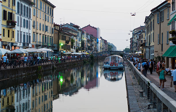 istock Navigli at evening in Milan 487198476