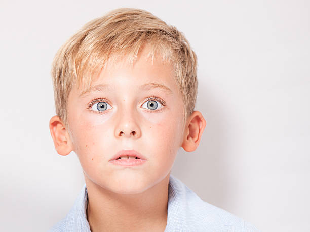 istock Portrait of a handsome blond boy 487200380