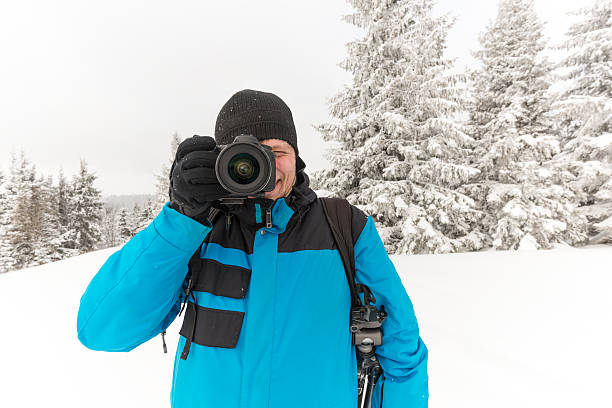 istock Outdoor winter photographer 487201426