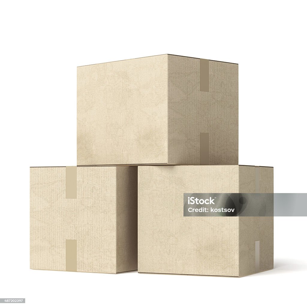 쌓다 판지 옮겨가기 메시지함 타워에 대한 스톡 사진 및 기타 이미지 - 타워, 판지 상자, 0명 - iStock