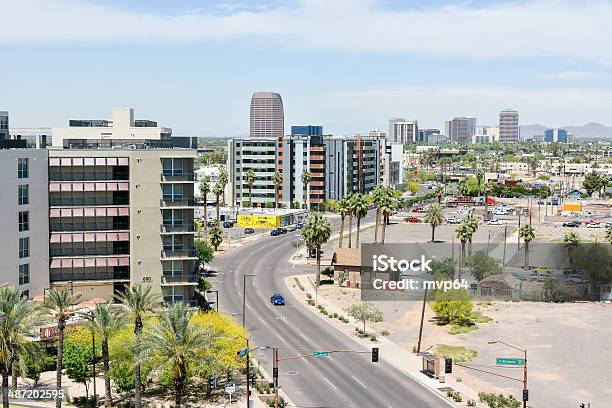 El Centro De La Ciudad De Phoenix Arizona Foto de stock y más banco de imágenes de Aire libre - Aire libre, Arizona, Arquitectura
