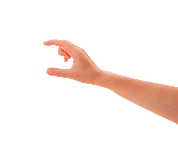 istock Hand holds virtual credit, business card, thing. 487203755