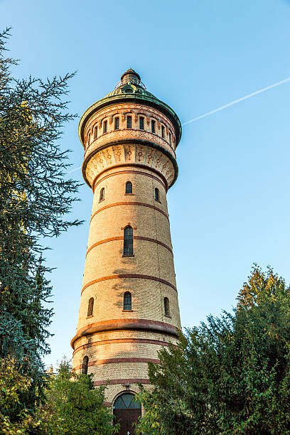 istock water tower in Wiesbaden Biebrich 487205256