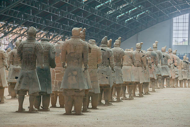istock Terra Cotta Warriors and Horses 487206126