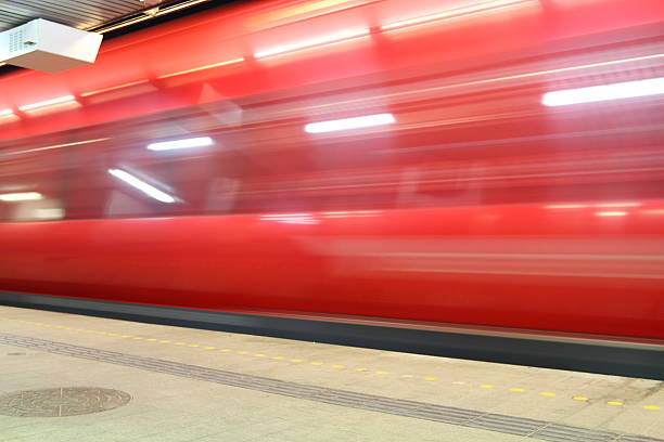 istock Copenhagen Underground S-tog train blurred motion 487206191