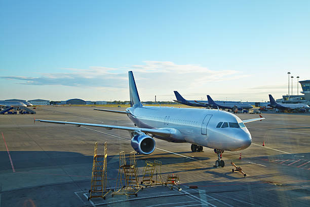 istock plane at the airport 487207011