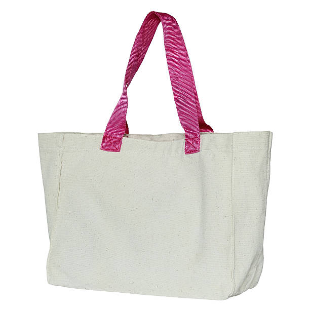 cotton bag isolated on white background