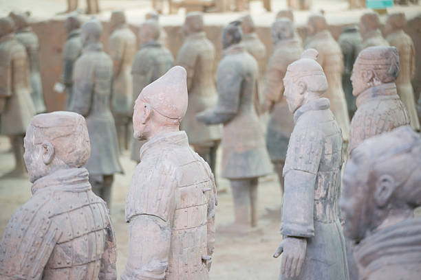 istock Terra Cotta Warriors and Horses 487209858