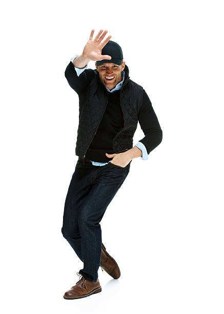istock Cheerful man waving hand 487213226