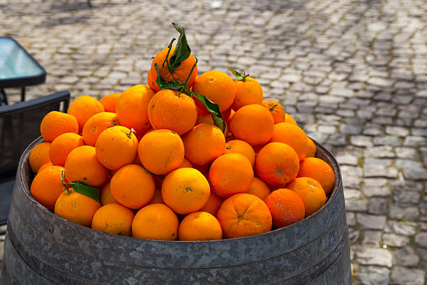 istock Basket of oranges 487213756