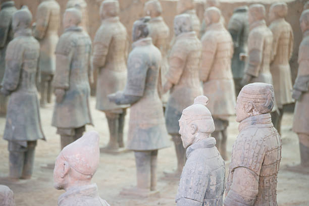 istock Terra Cotta Warriors and Horses 487213894