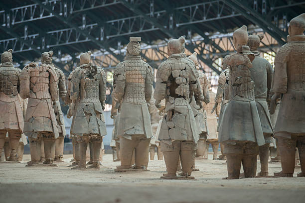 istock Terra Cotta Warriors and Horses 487213920