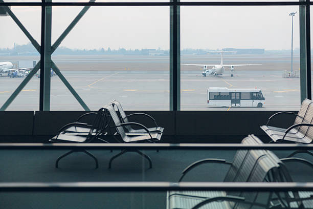 istock Airport departure hall 487214334