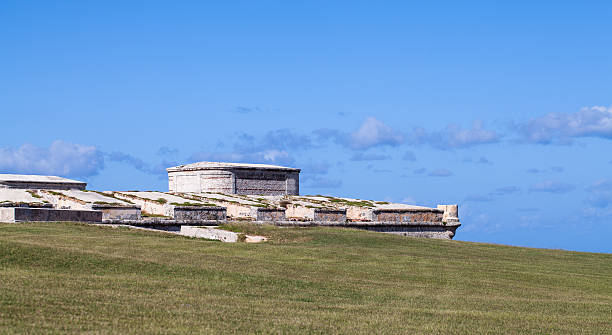 istock Cuba el Morro under blue sky detail fortress 487214488