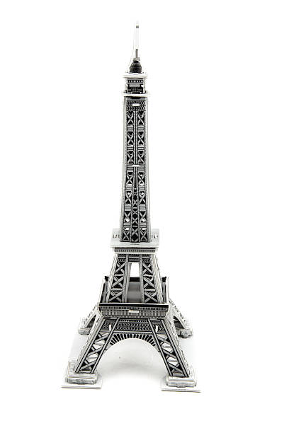istock souvenir from paper Eiffel Tower Paris on white background 487220066