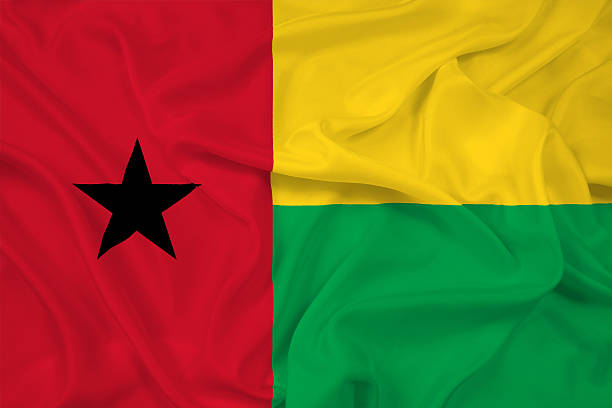 istock Waving Guinea Bissau Flag 487221343