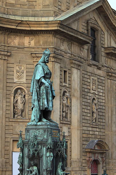 istock Statue of King Charles IV 487222153