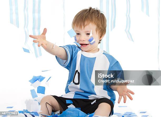 Foto de Adorável Diversão De Futebol Argentino e mais fotos de stock de Alegria - Alegria, Argentina, Audiência