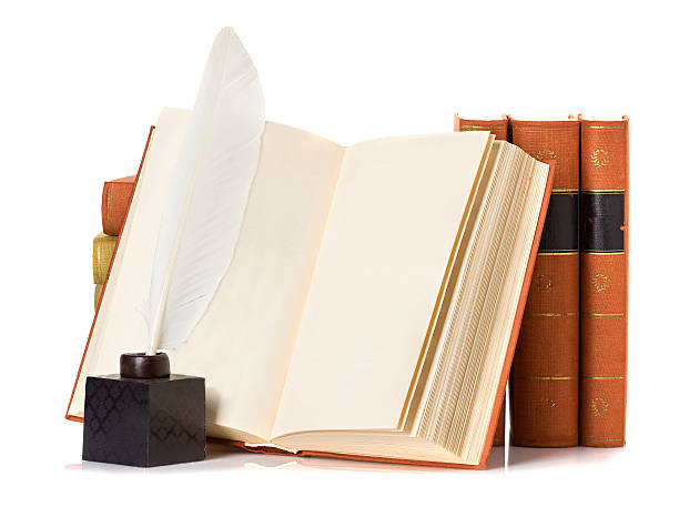 istock old book with inkwell and quill pen 487223601
