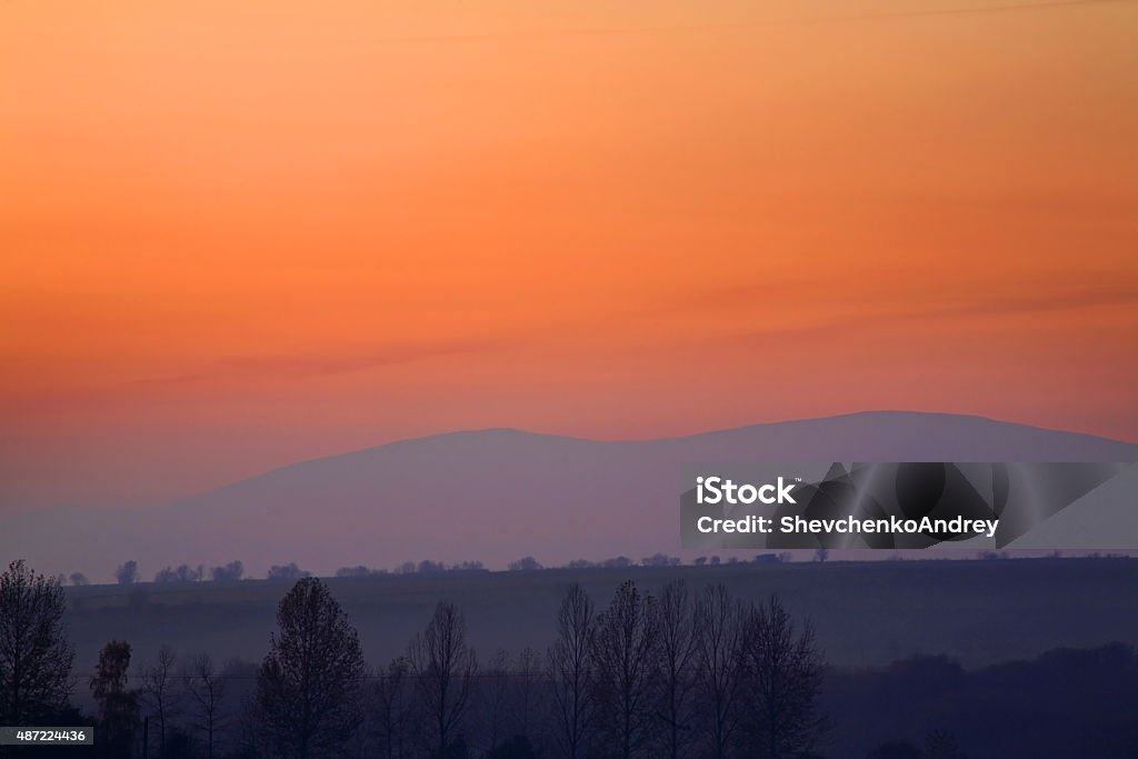 Mountain near Vitanova. Slovakia Mountain near Vitanova. Slovakia  2015 Stock Photo