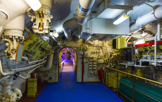 engine compartment submarines