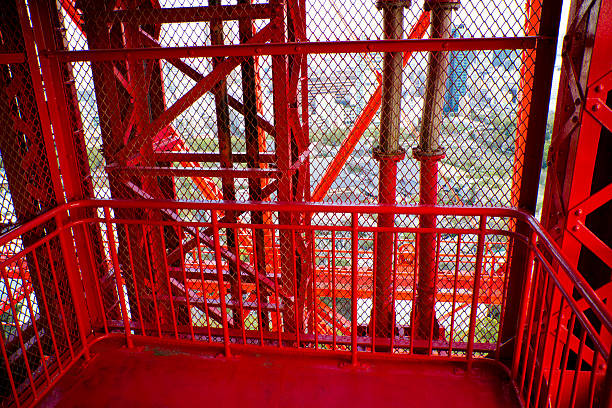 東京タワーの階段