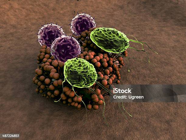 Virus Mold Stock Photo - Download Image Now - Amoeba, Fungal Mold, Magnification