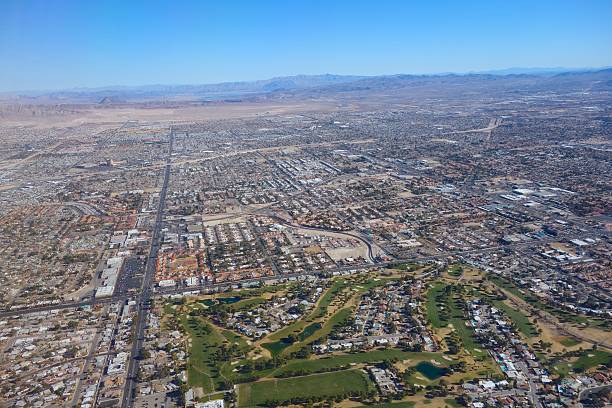 istock Las Vegas view from airplane 487226959