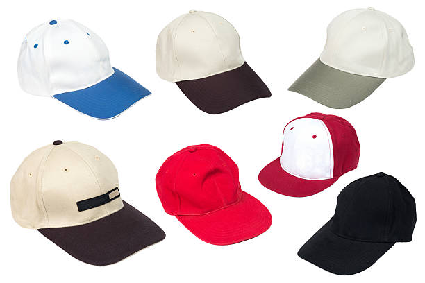 istock Collection of baseball caps 487227141