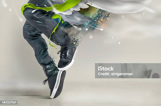 Modern Dance Pose Stock Photo - Download Image Now - Dancing, Image  Montage, Hip Hop Culture - iStock