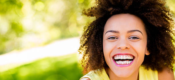 istock Girl in sunny park 487227673